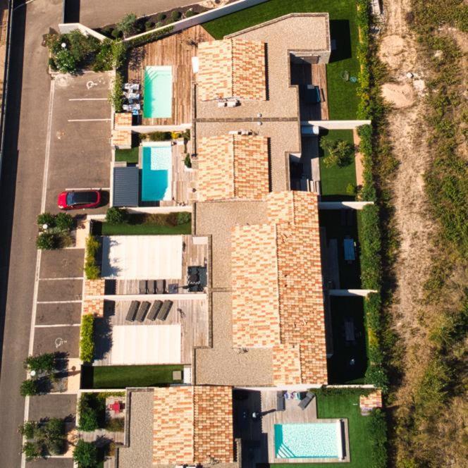 Villa Home Holiday A Cala Rossa Lecci Ngoại thất bức ảnh